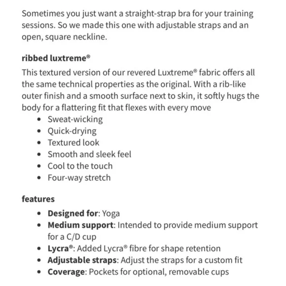 LULULEMON Ribbed Train Bra - Picture 8 of 9